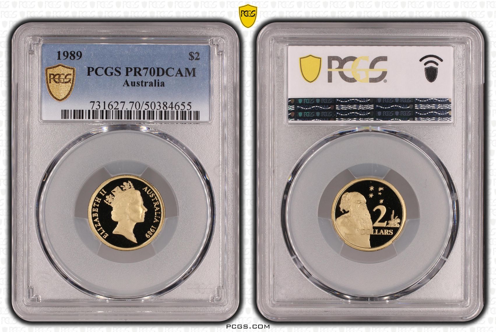 Two Dollar, 1989, PCGS PR70DCAM