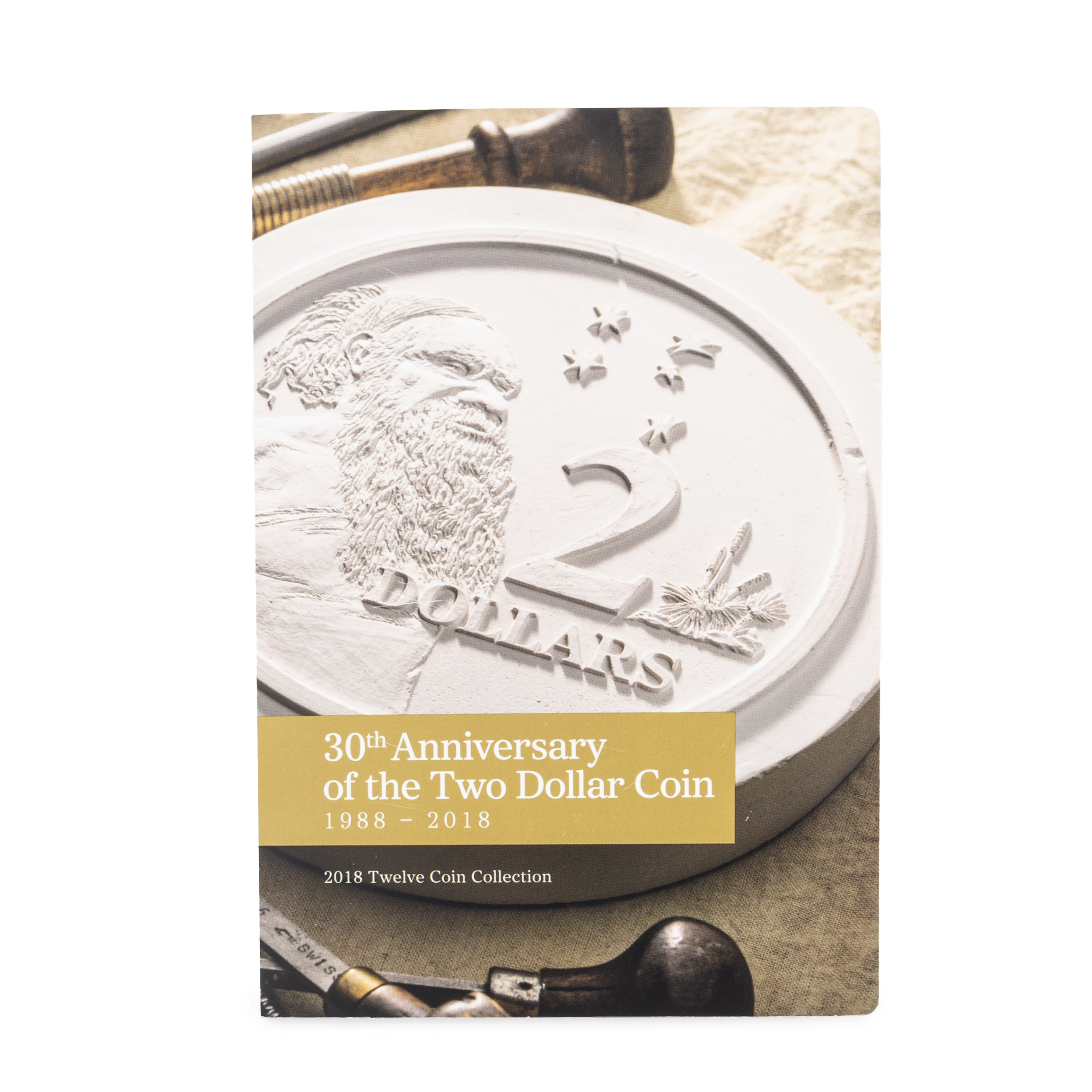 Elizabeth II, 30th Anniversary of the Two Dollar Coin, Two Dollars, 1988 - 2018, UNC