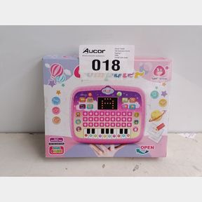 EDUCATION INTELLIGENT COMPUTER WITH LED SCREEN AND PIANO - BLUE