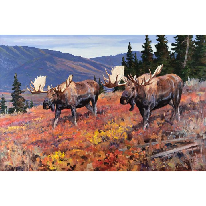 Ken Carlson (1937- ), Age Old Trails