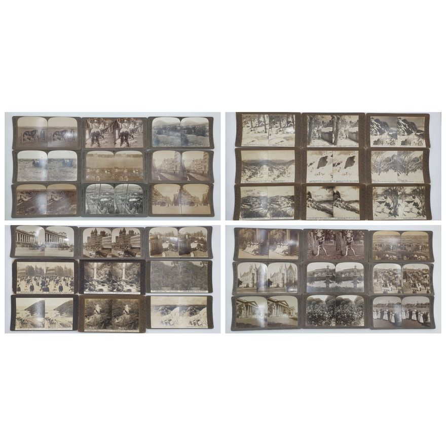 Stereograph Cards - Victoria (x36)