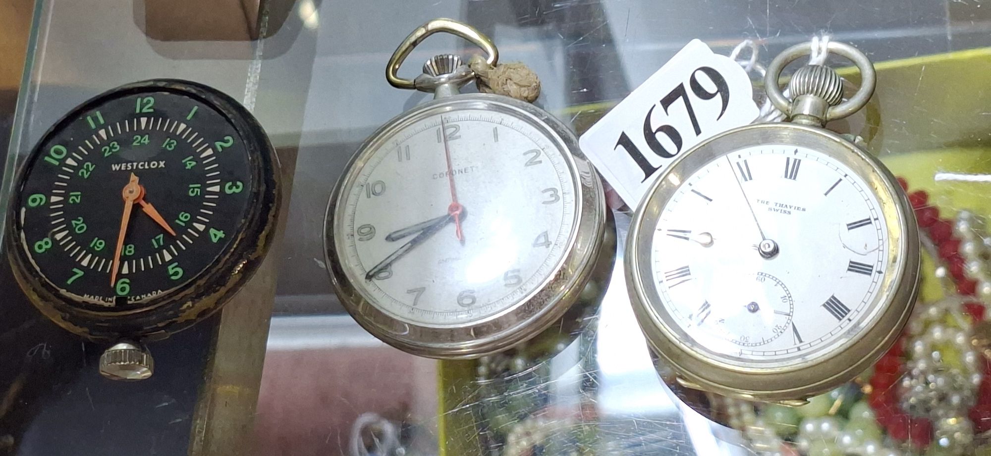 THREE ANTIQUE POCKET WATCHES