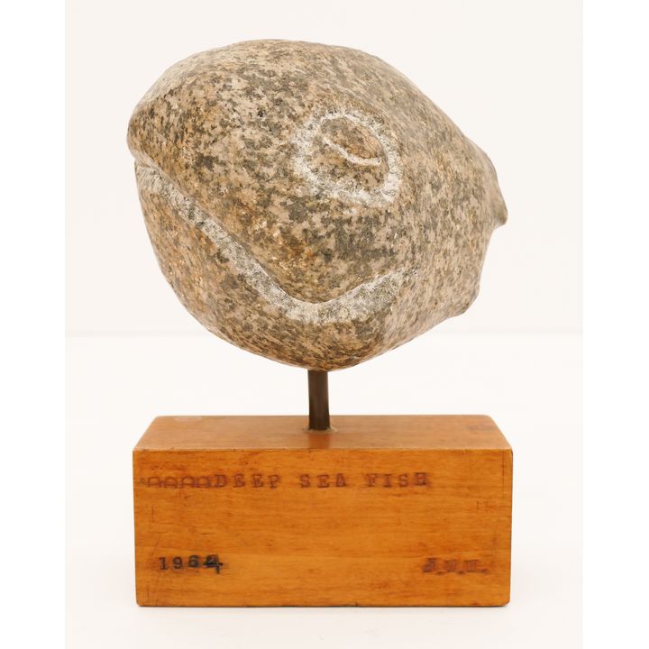 James Washington Jr. ''Deep Sea Fish'' 1964 Granite