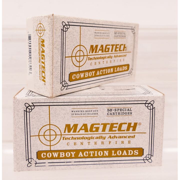 100pc Magtech Cowboy Action Loads .45 Colt 250 GR L-Flat (45D)