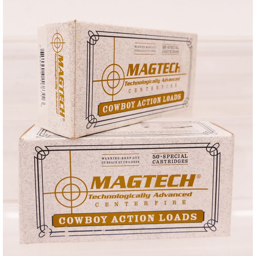 100pc Magtech Cowboy Action Loads .45 Colt 250 GR L-Flat (45D)