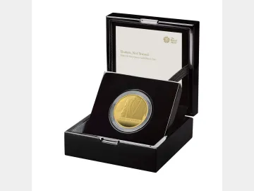 2020 JAMES BOND GOLD PROOF 20Z (007 SHAKEN. NOT STIRRED)