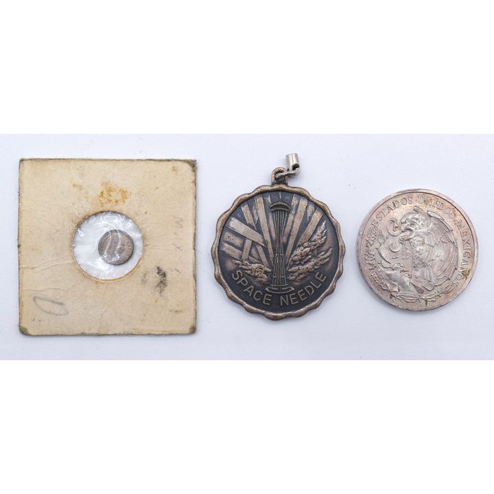 Box Mexican Centenario Coin etc.