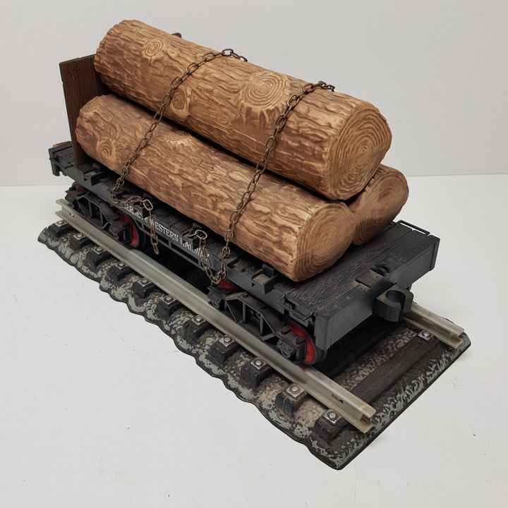Jim Beam Decanter - Log Car