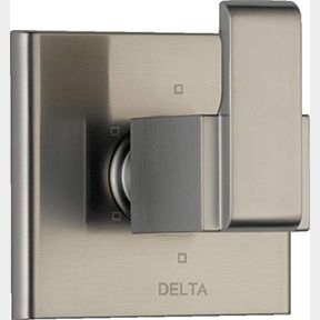 5.25 X 5.25 X 2.41 INCHES DELTA FAUCET DELTA T11967-SS ARA 6-SETTING DIVERTER, STAINLESS
