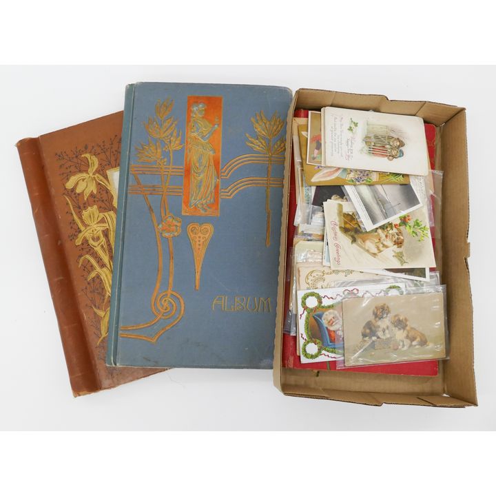 Box Postcards and Albums Etc