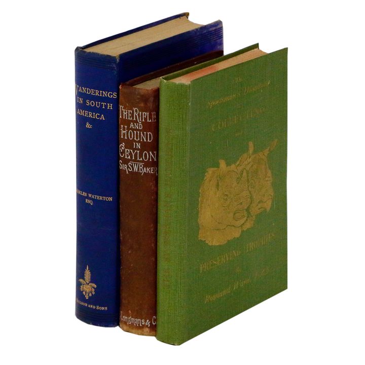 WATERTON, CHARLES  [3 titles] - Wanderings in South America.