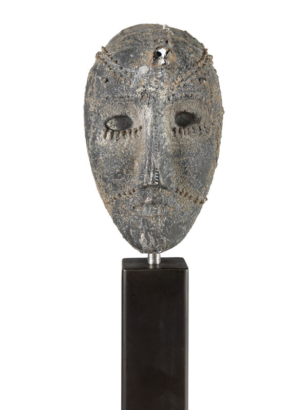 Bertil Vallien
(Swedish/American, b. 1938)
Head on Pillar, 2005 Kosta Boda
