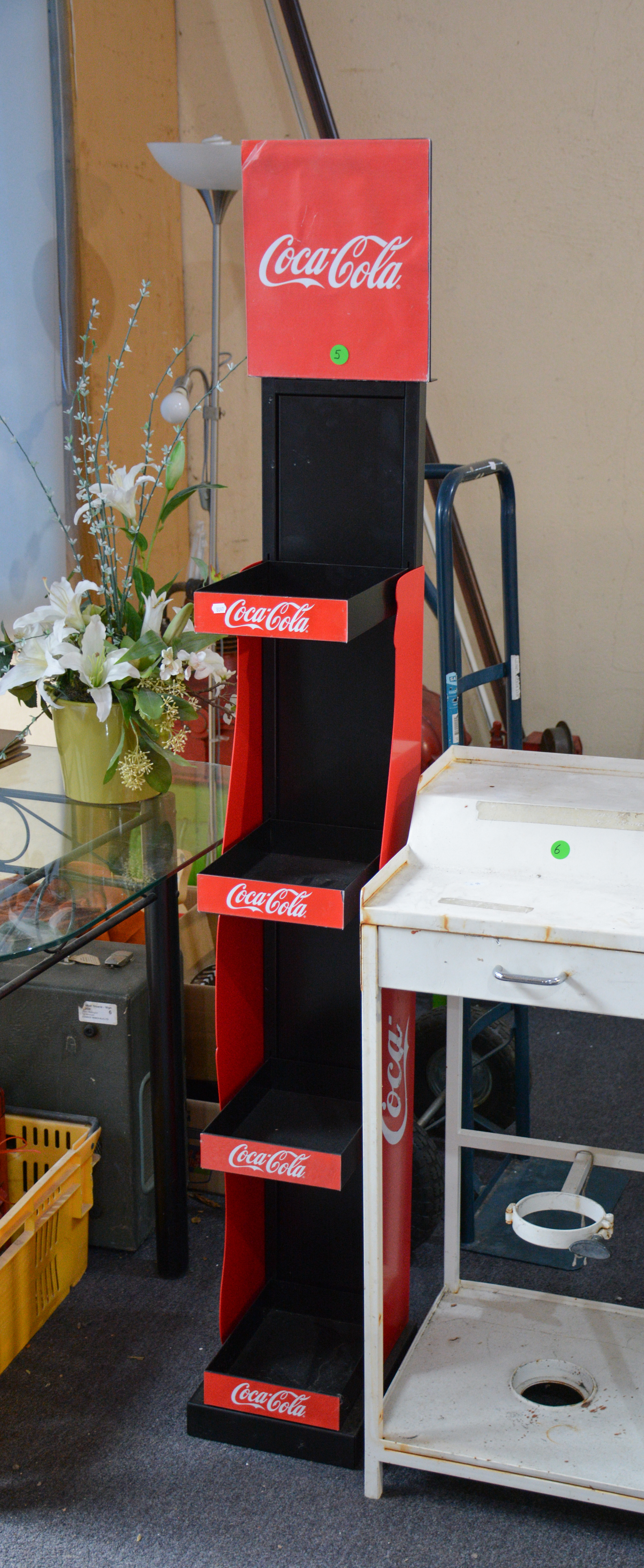 Coca Cola 4 Tray Stand — NZ auction result