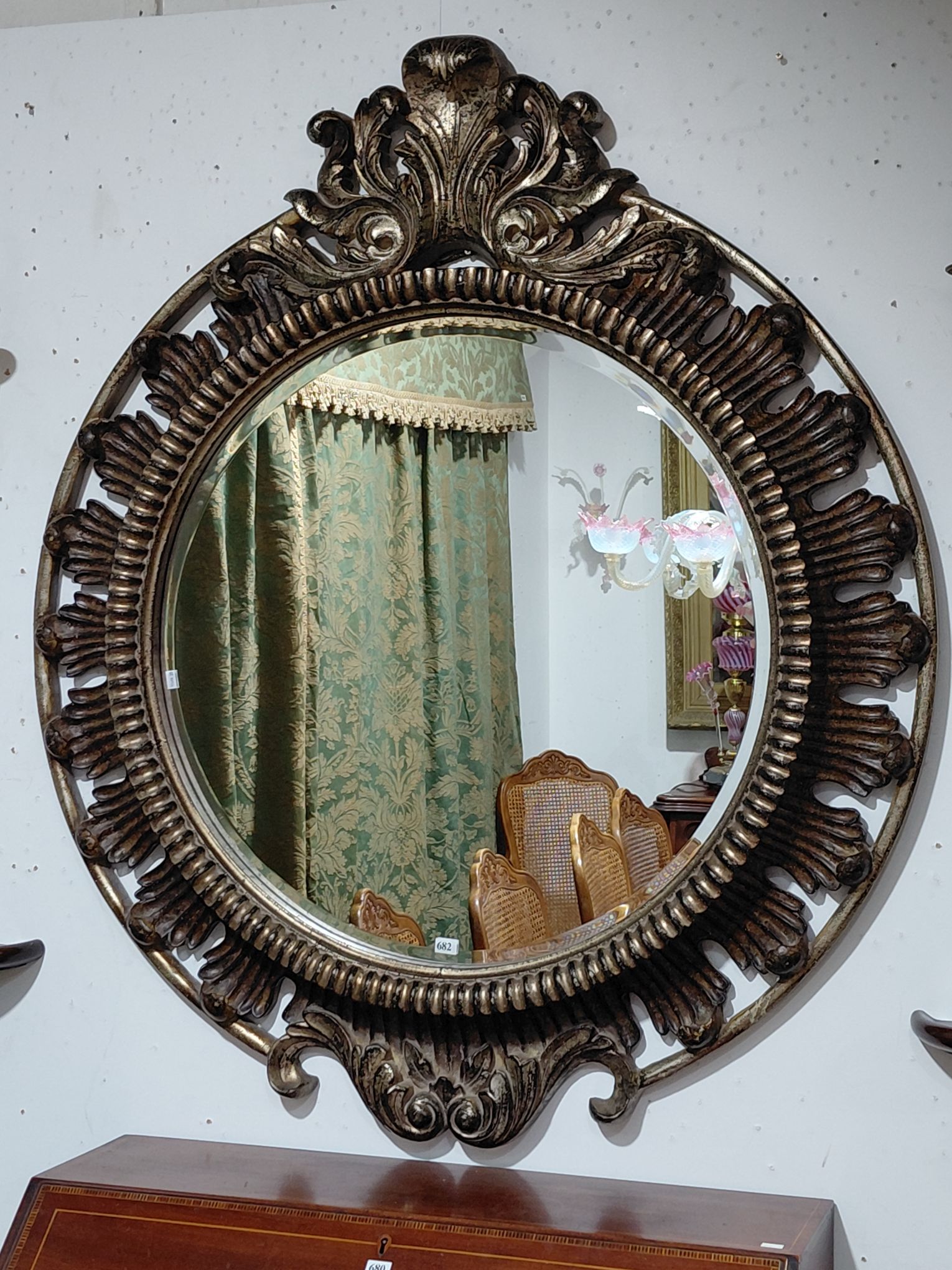 MONUMENTAL SPHERICAL MIRROR