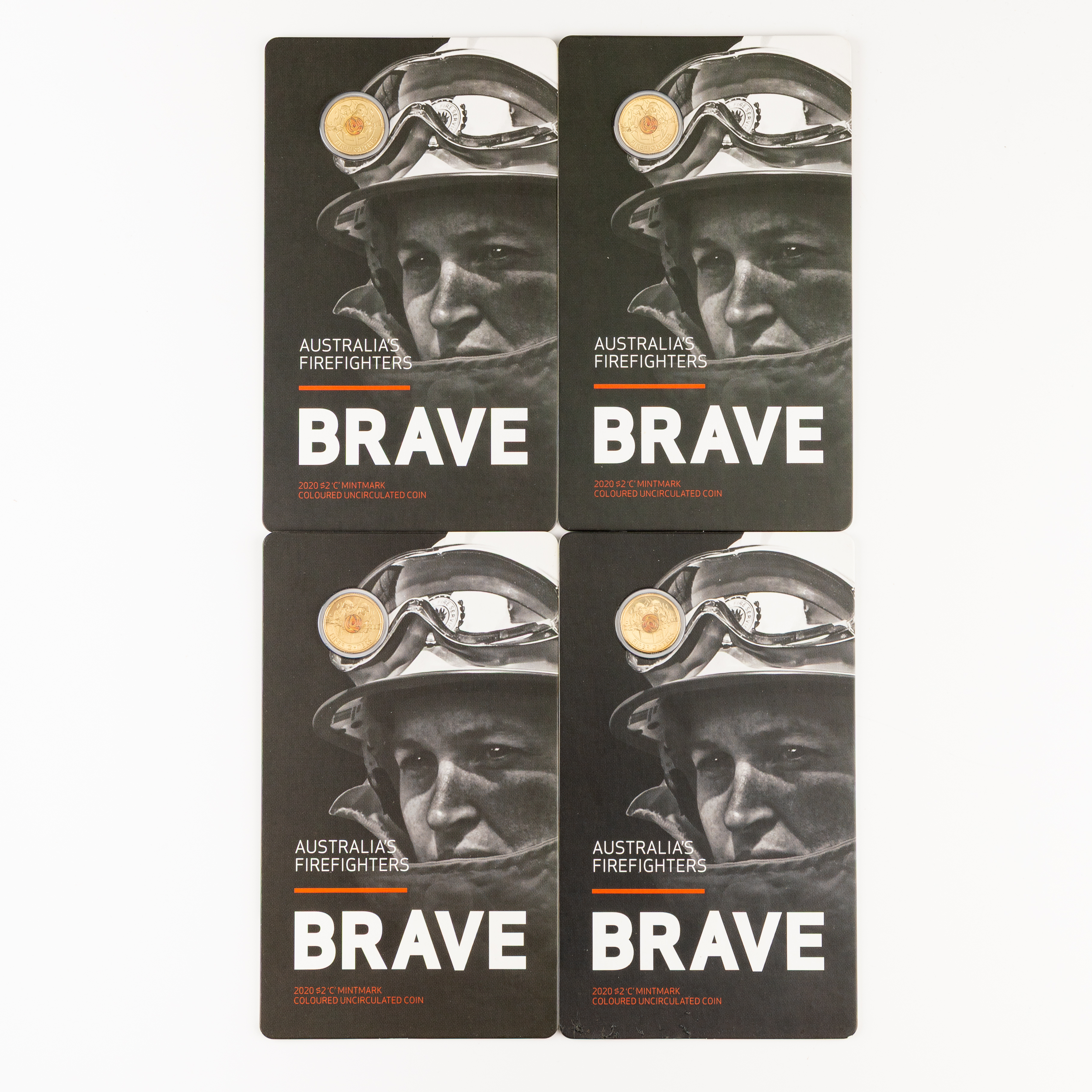 138 · RAM - Firefighters, Two Dollars, 2020-C,  UNC