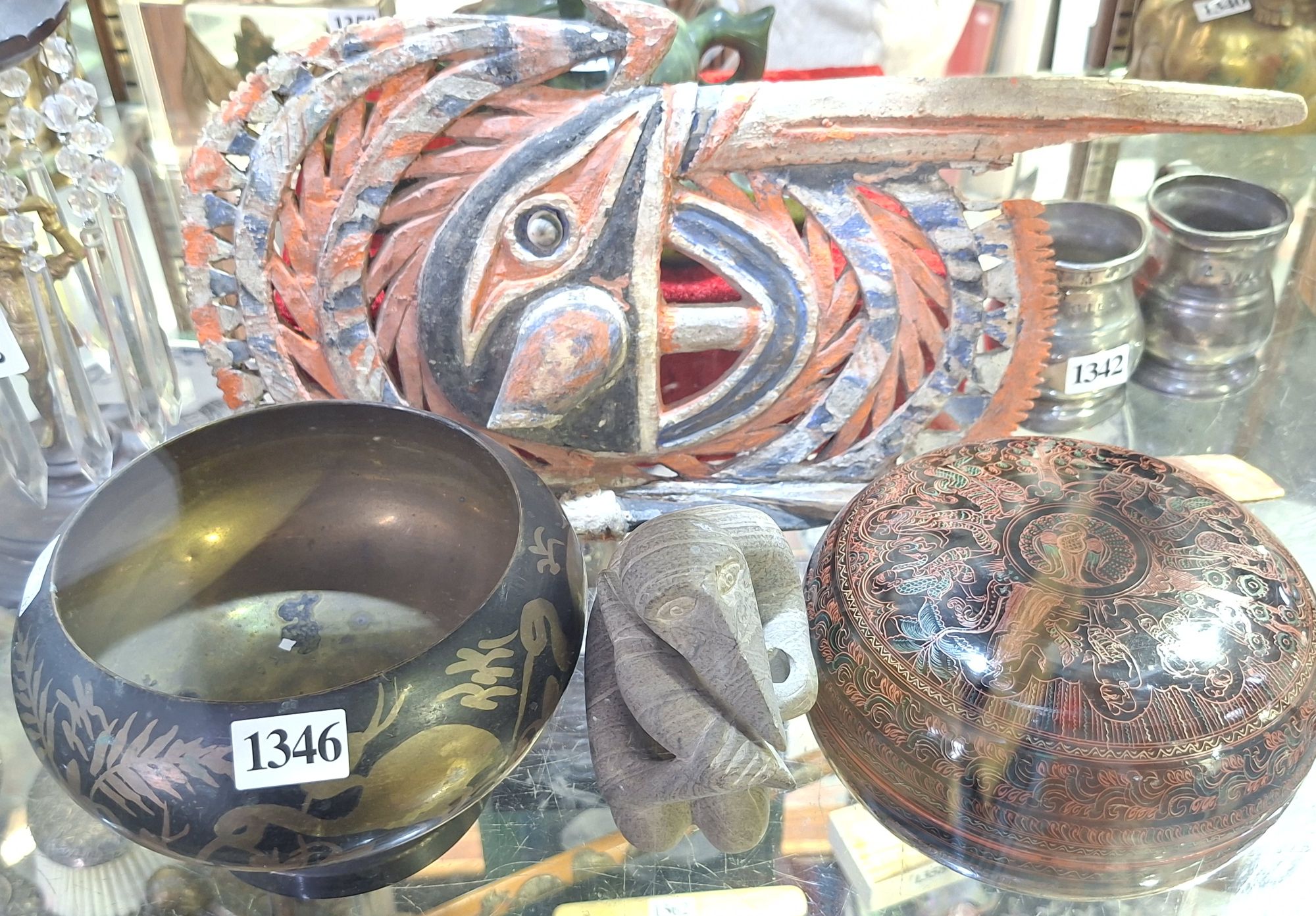 1346 · LACQUER AND TRIBAL WARES