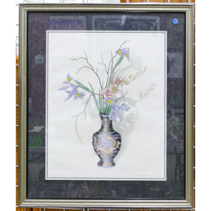 Rick Loudermilk ''Dragon I'' S/N Lithograph Framed 29'' x 25''