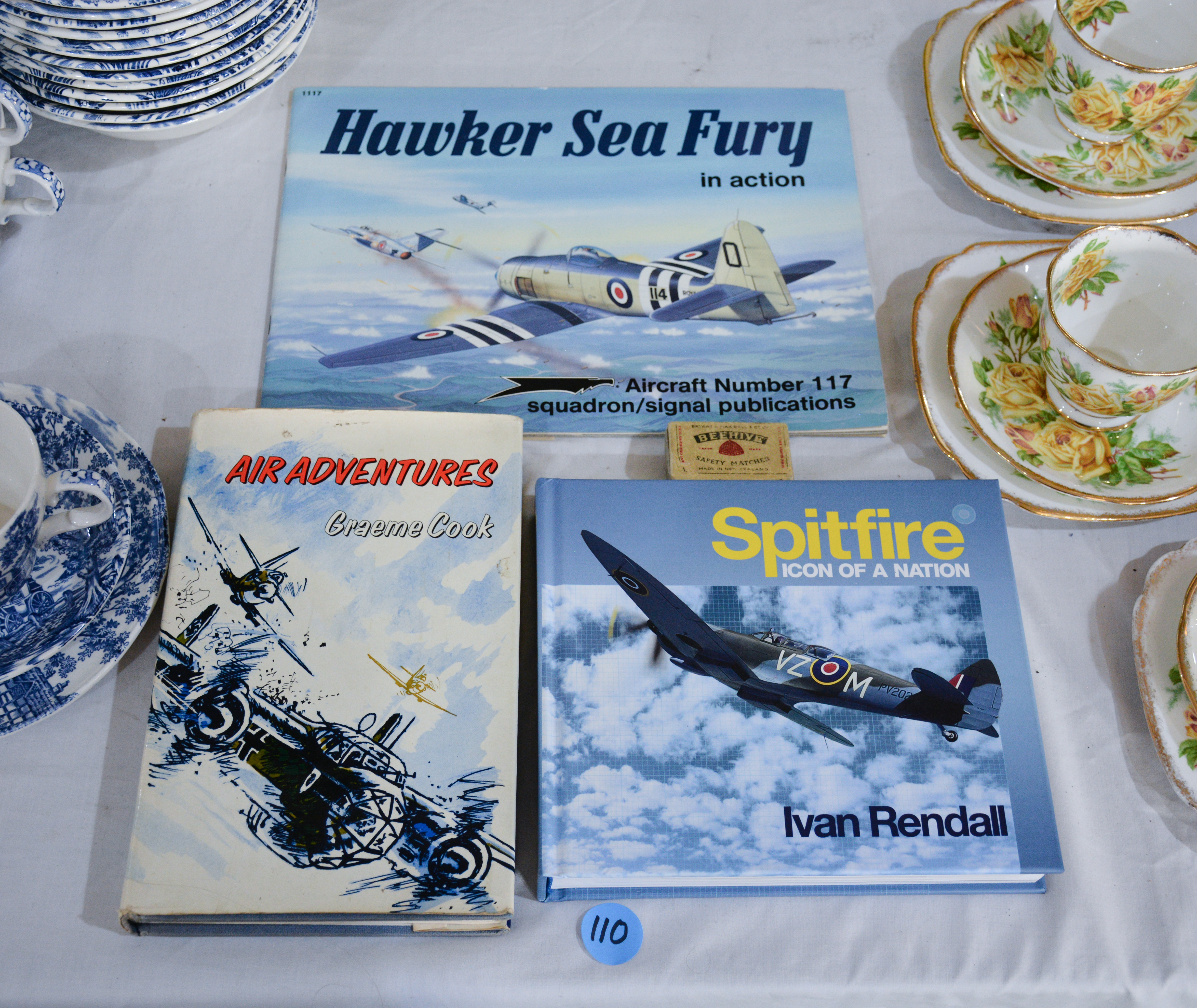 Vintage Airplane Books — sold at auction in New Zealand for $15