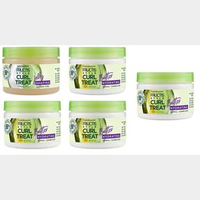 4X GARNIER CURL TREAT BUTTER & GARNIER CURL TREAT JELLY