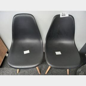 NU HOME REPLIKA CHAIR - BLACK | NU HOME REPLIKA CHAIR - BLACK