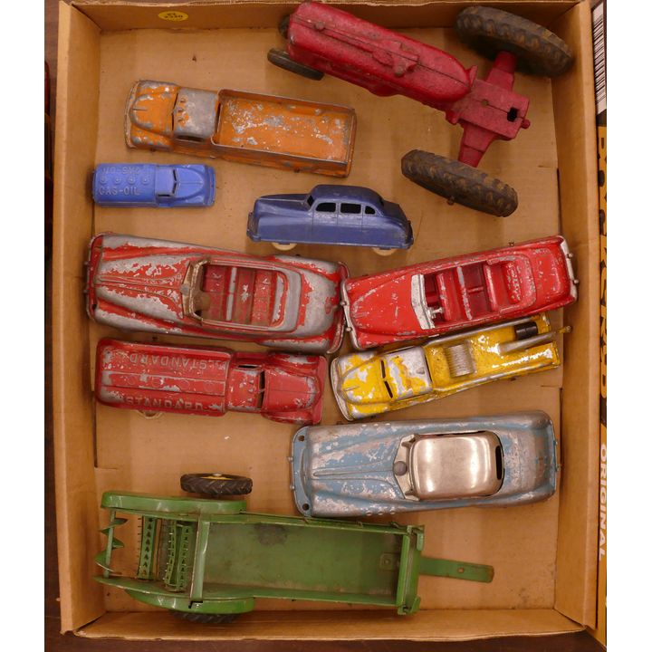 Box Vintage Toy Cars- Hubley Etc