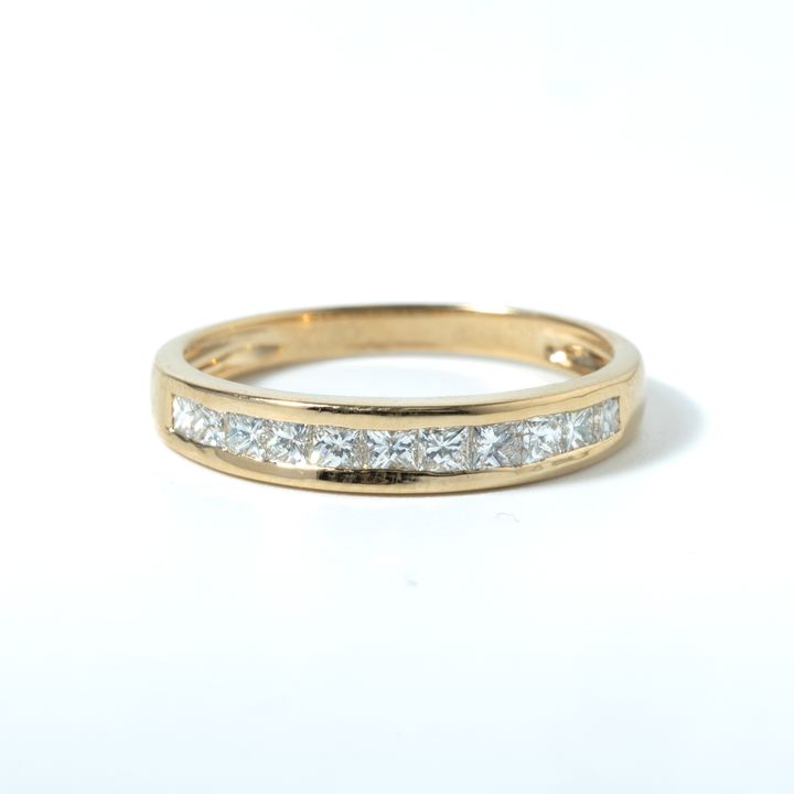 0.48 Carat Diamond 9ct Gold Ring,