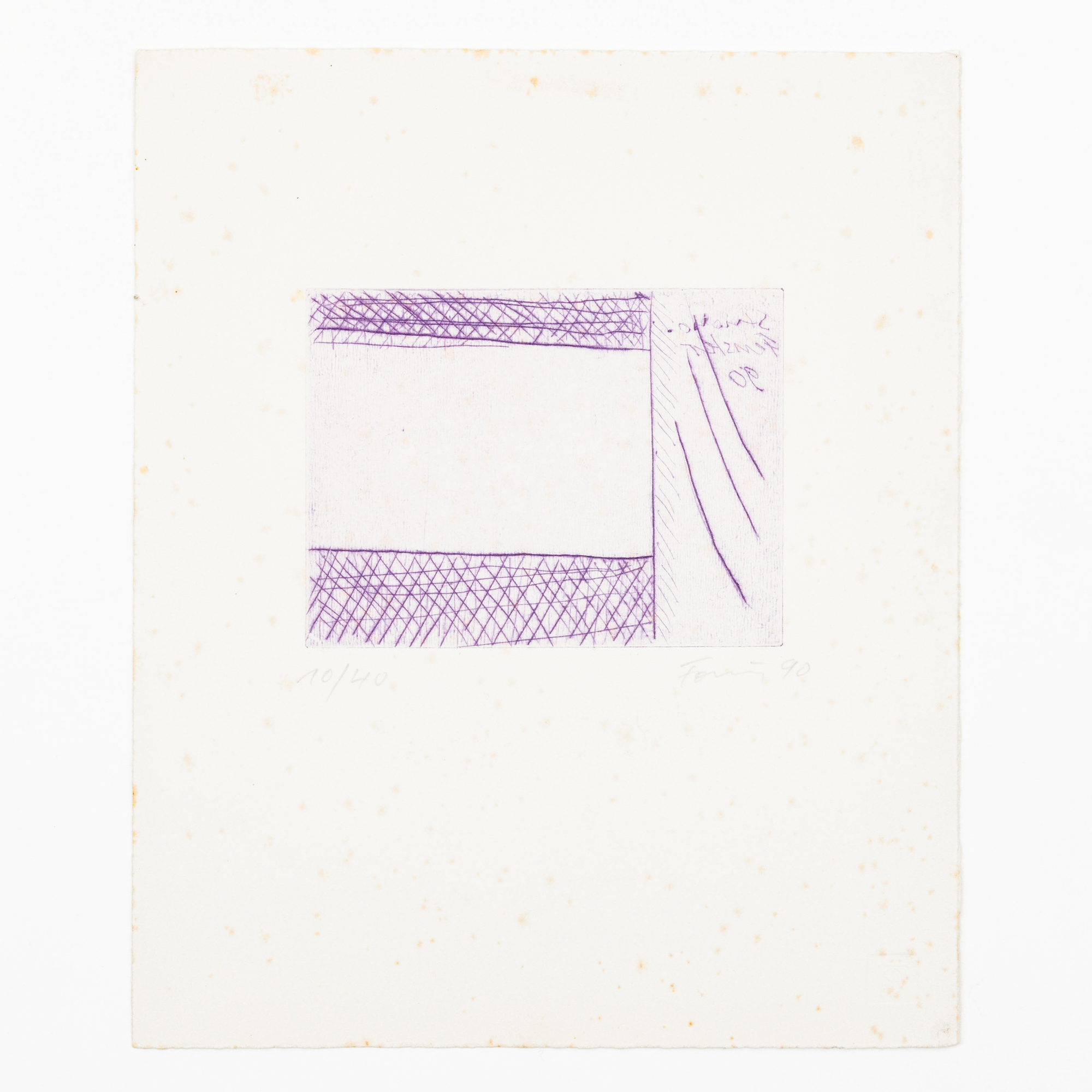 Gunther förg (1952-2013) – kavel bij Bernaerts, Antwerp
