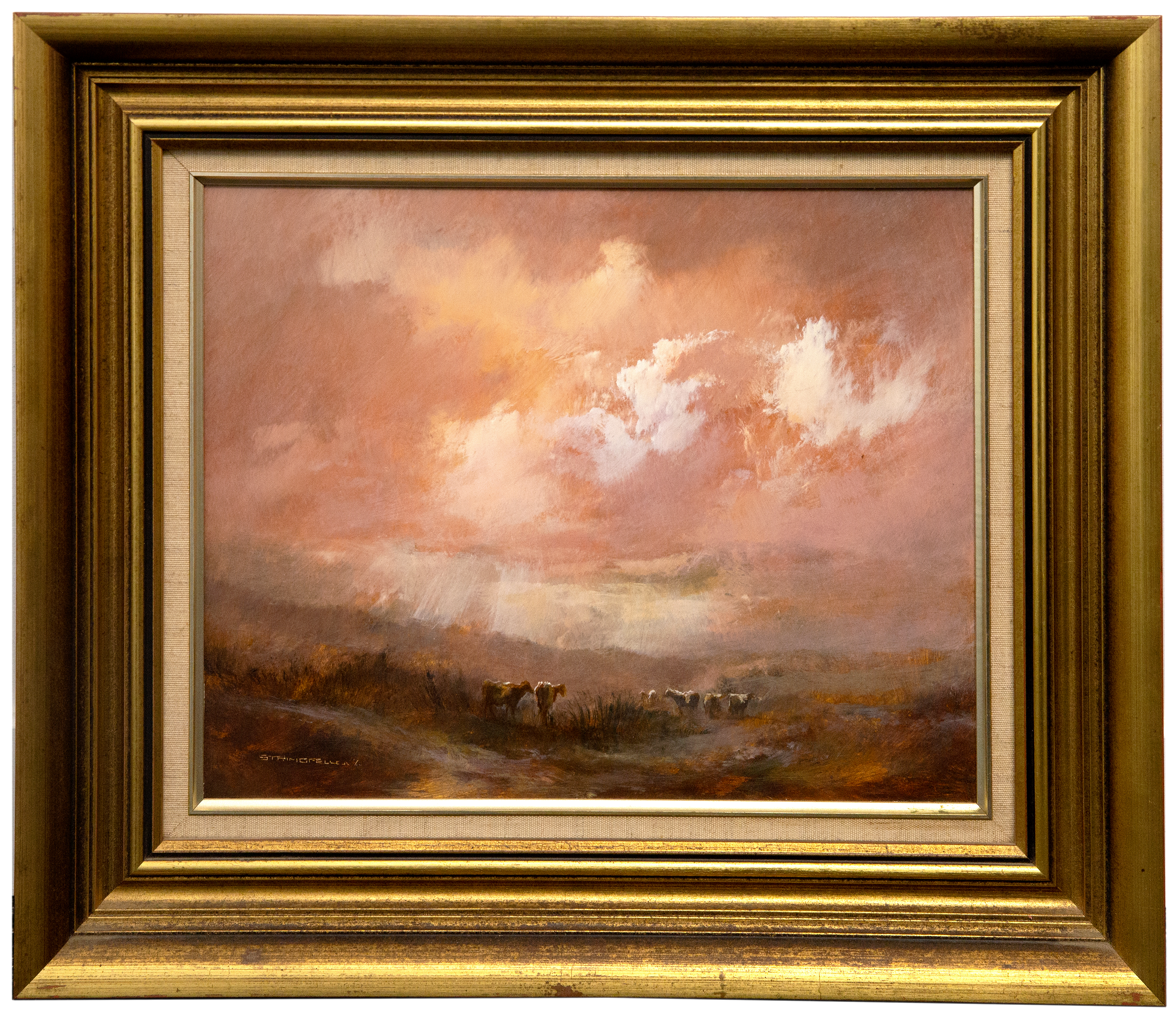 Carl Stringfellow (1954-), 'Pastoral Landscape',