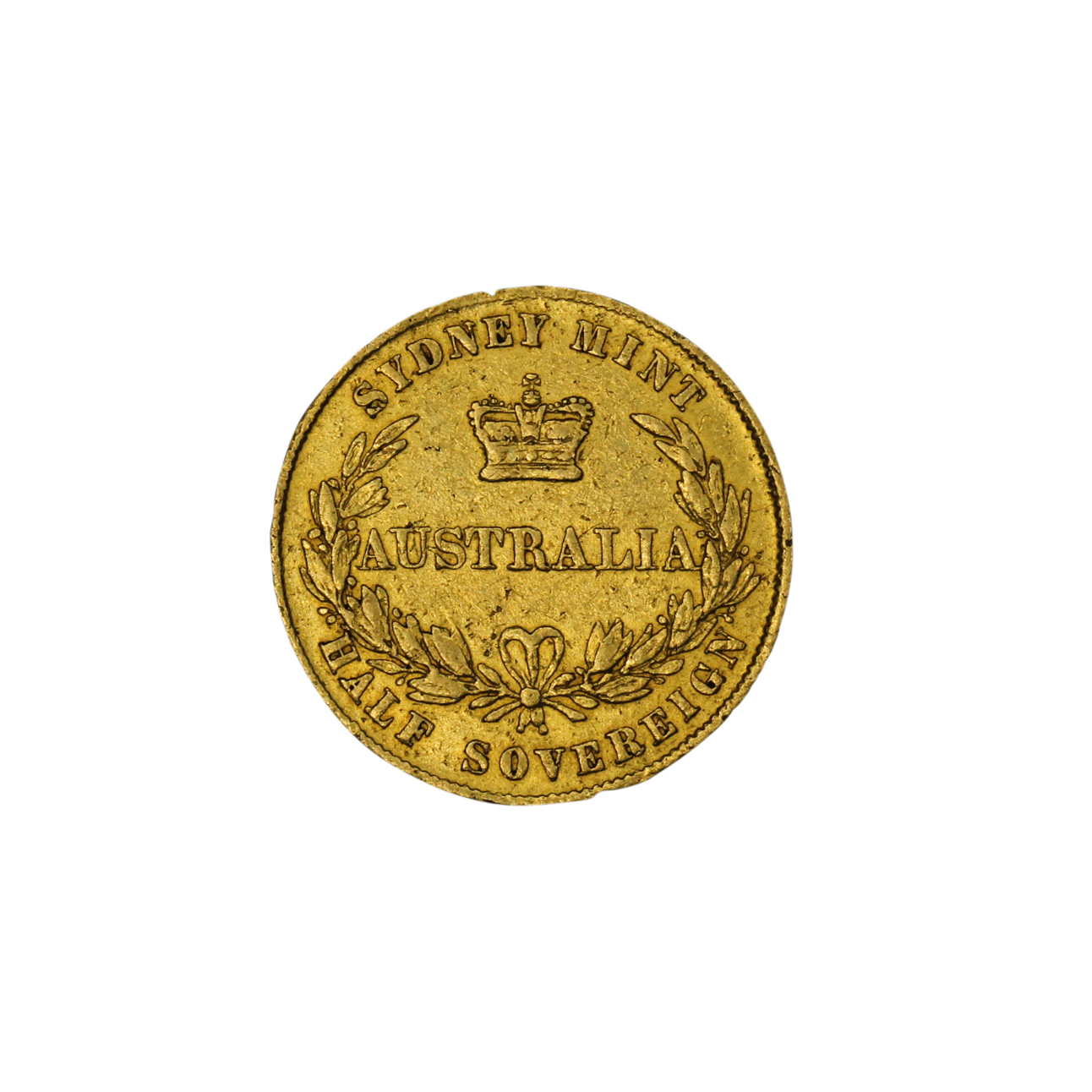 1139. · Victoria, Half Sovereign, 1856, gVF
