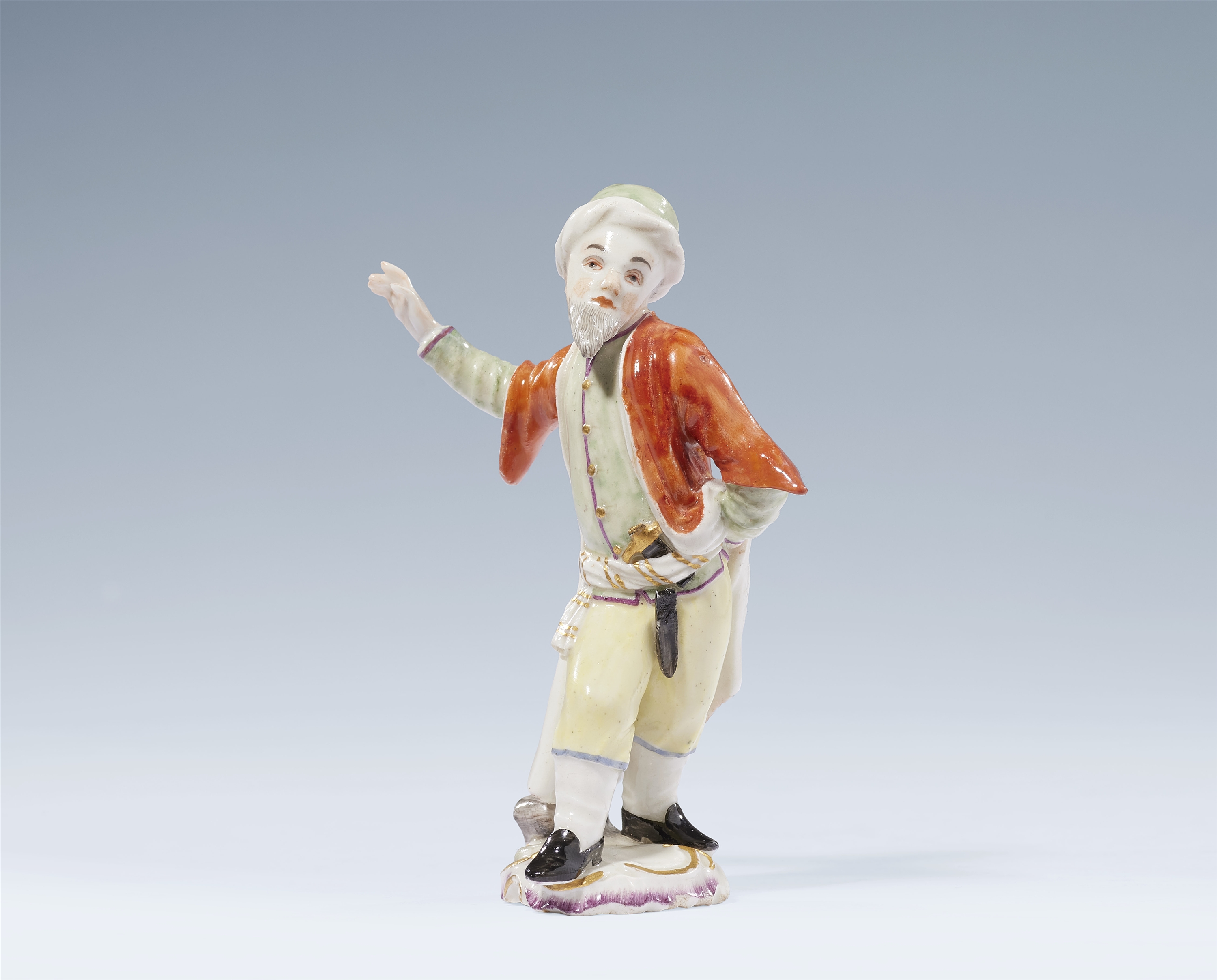 The only known example of Pantalone from the children's Commedia dell'arte series by Johann Christoph Haselmeyer