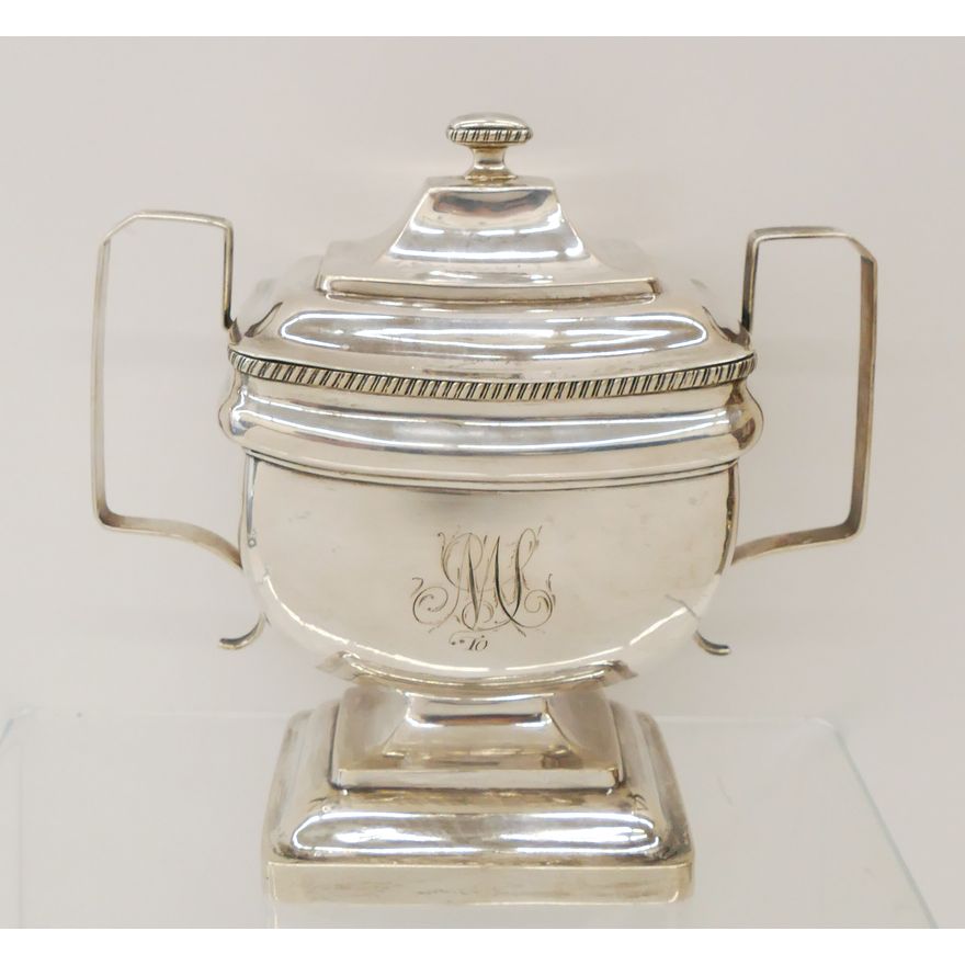 Early American Sterling Sugar Urn, William Hart