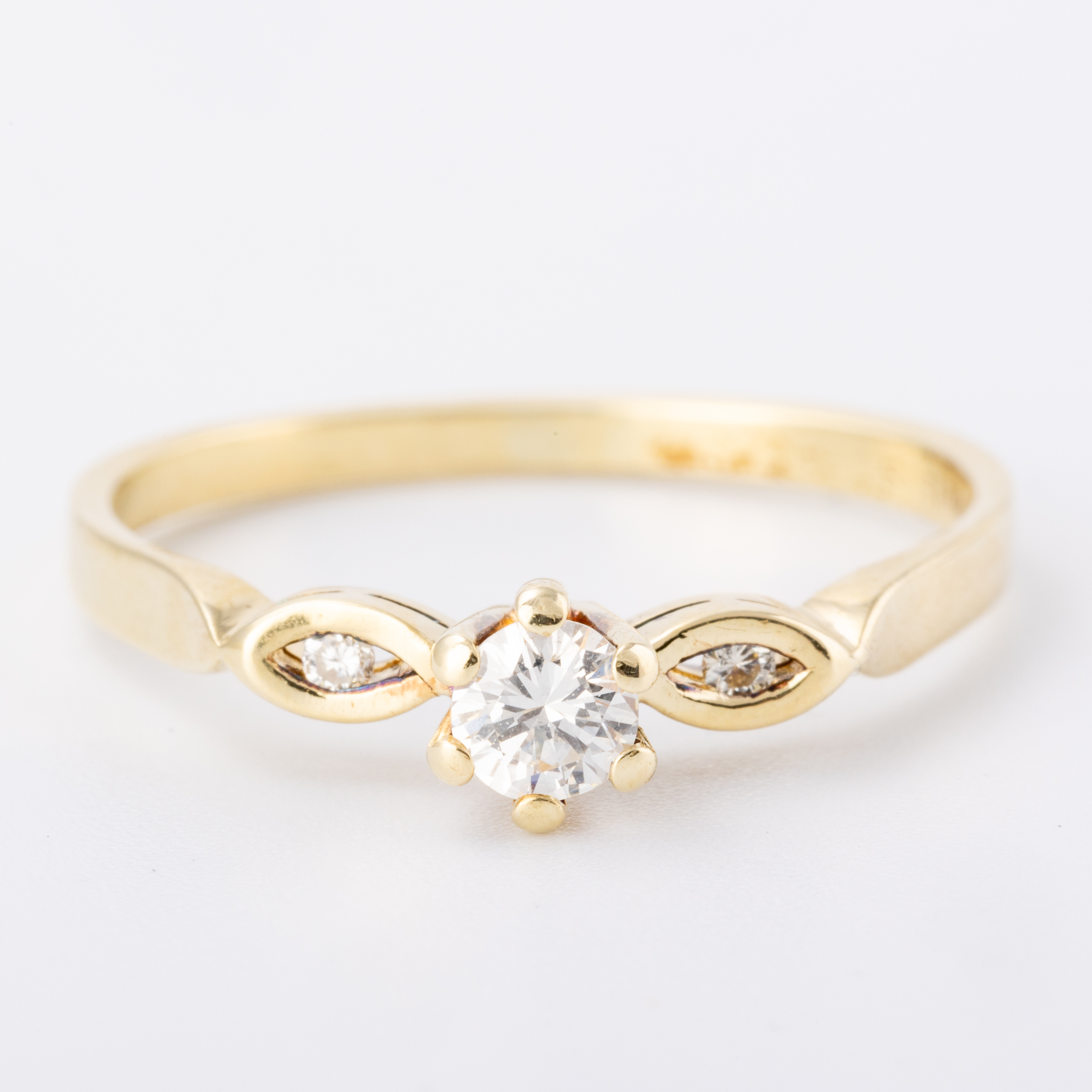 0.20 Carat Diamond Ring 14ct Gold