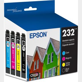EPSON T232 BLACK AND COLOUR COMBO INK CARTRIDGES, STANDARD CAPACITY
