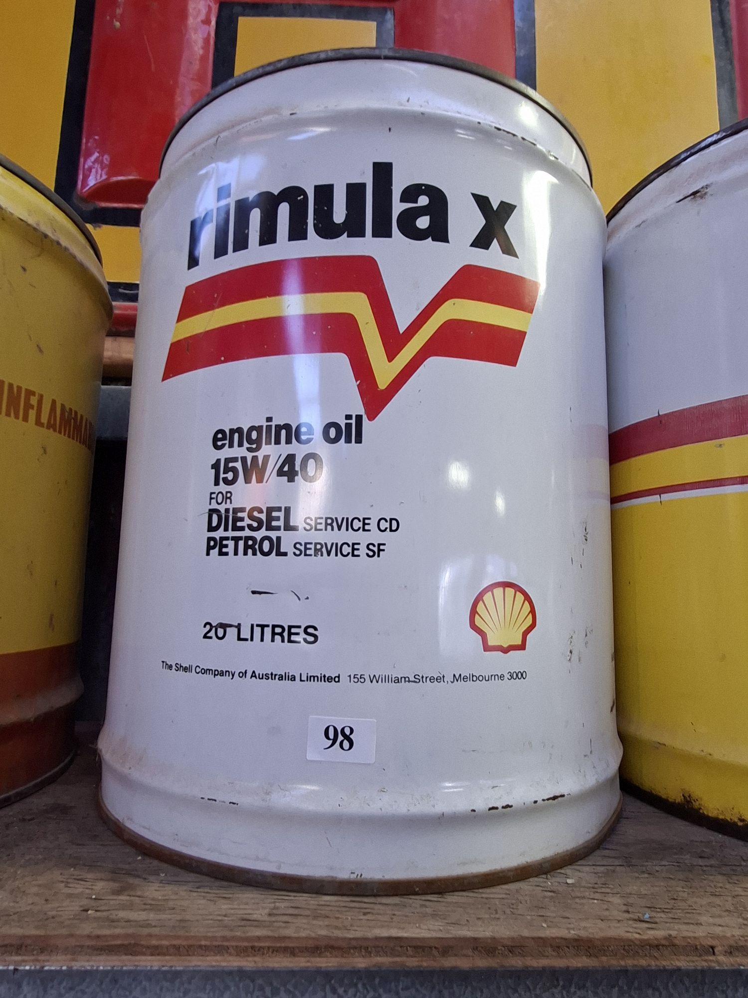 Rimula X Oil Drum