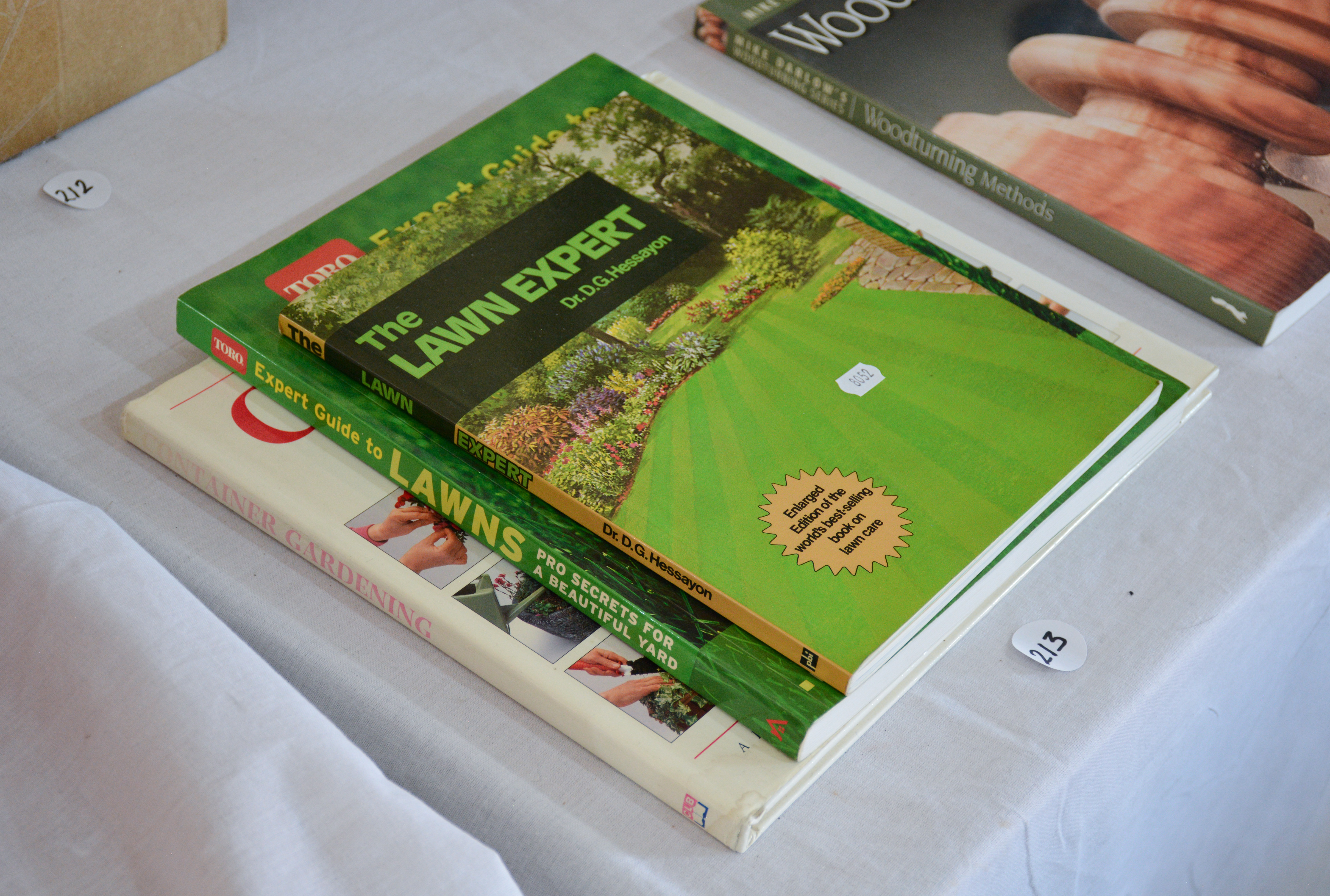 Lawn Care Guides x 2 plus Container Gardening — NZ auction result