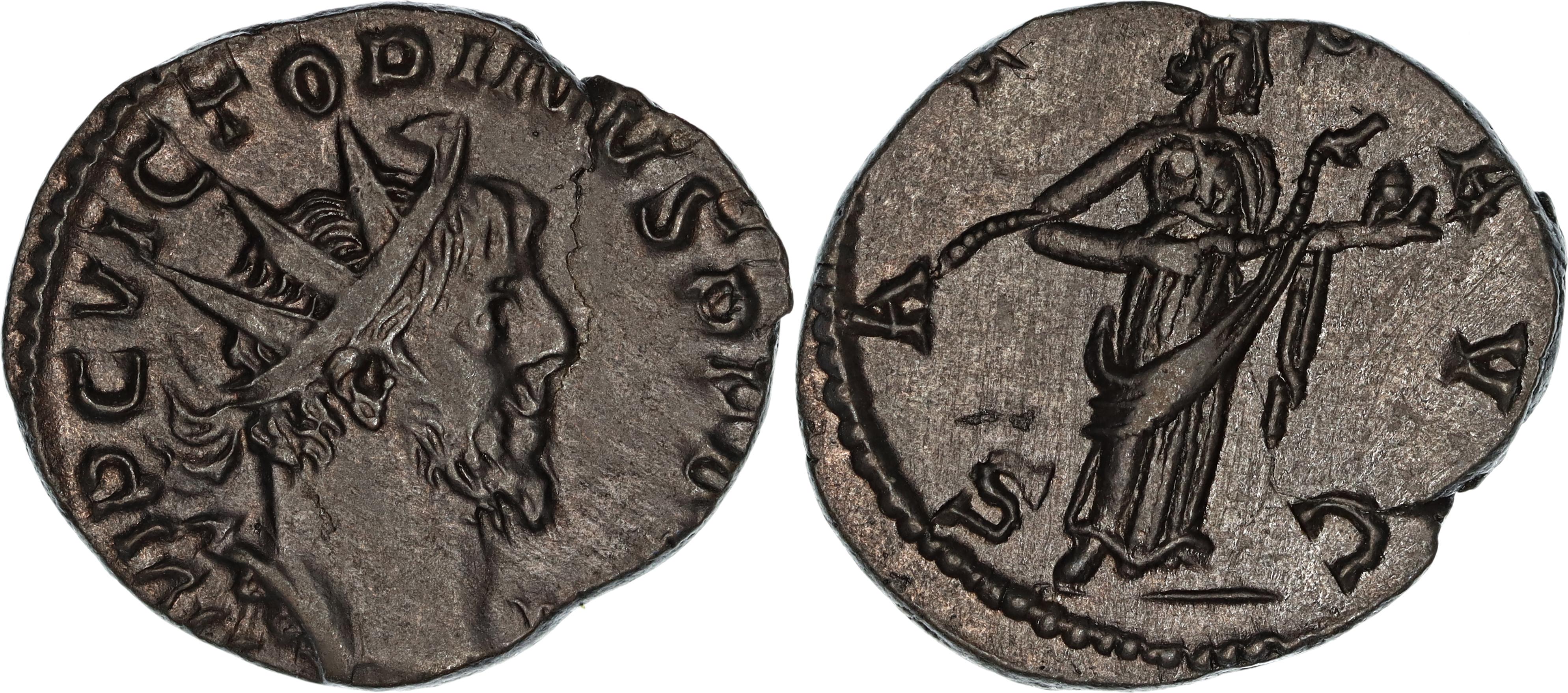 Gallic Empire, Victorinus, Æ Antoninianus, 268-270 AD, gVF