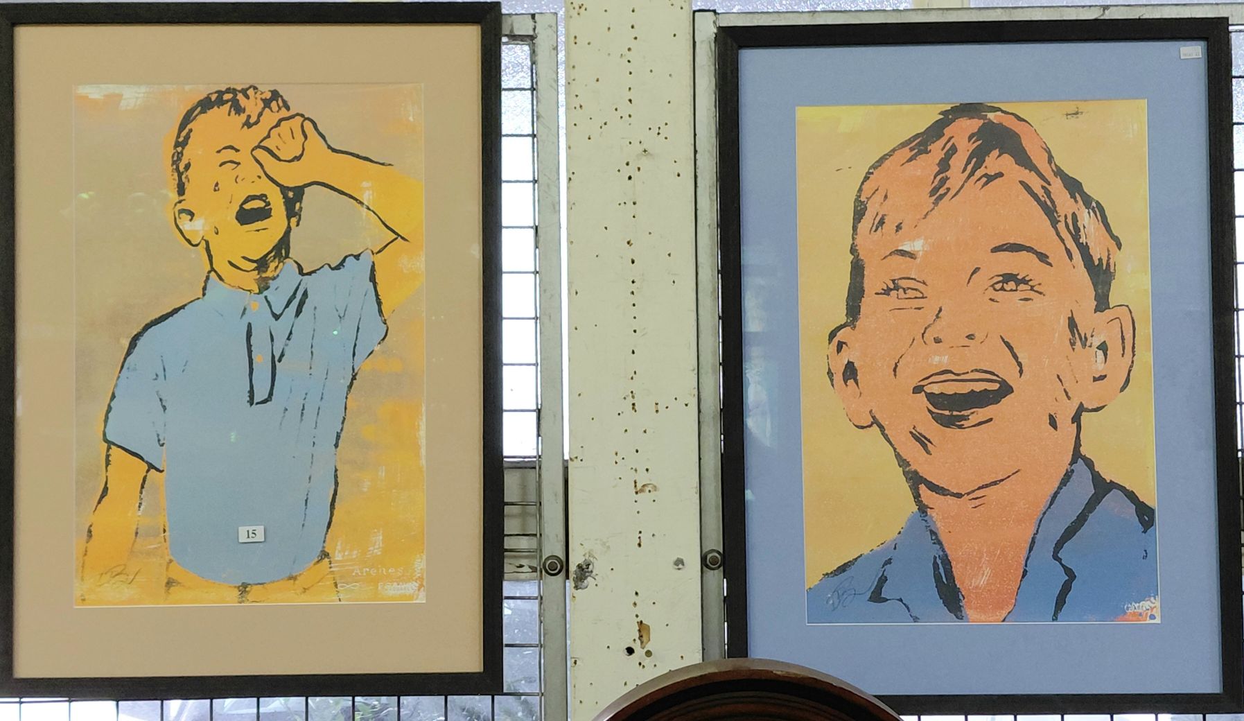 15 · A PAIR OF DAVID BROMLEY PRINTS