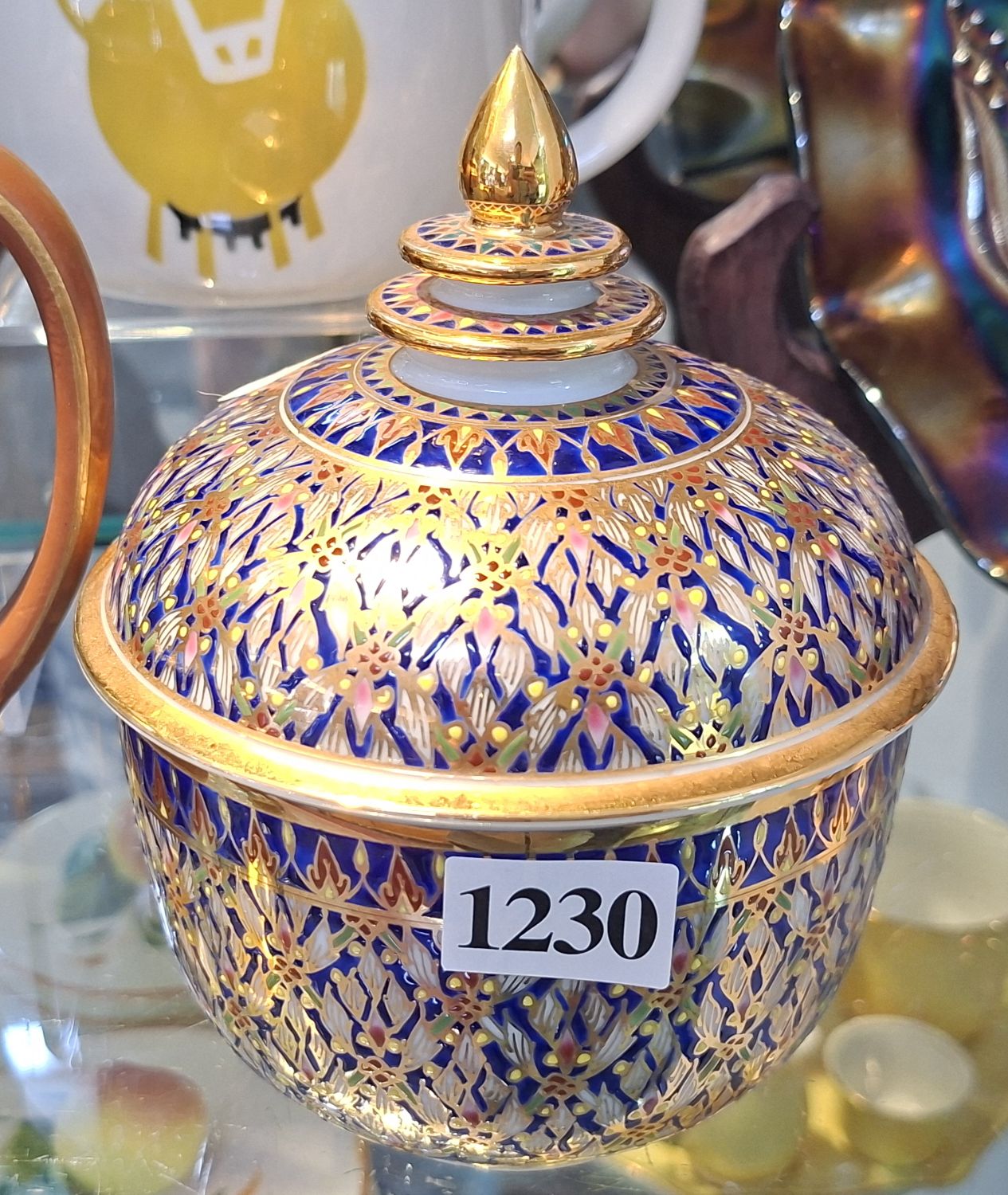 Thai Ceramic Trinket Box