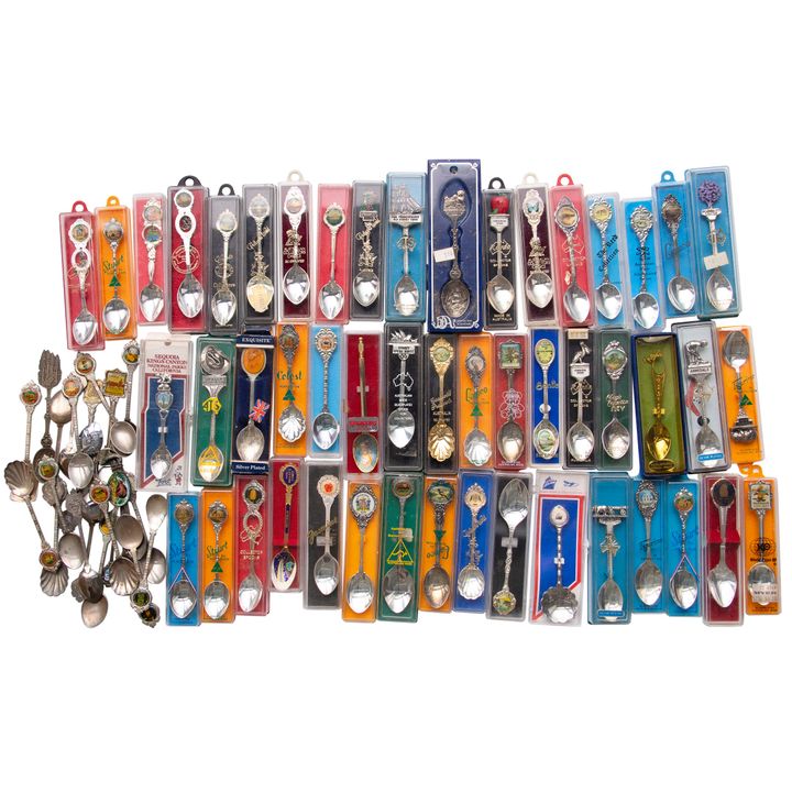 Souvenir Teaspoons, 1950s - 1990s, Accumulation