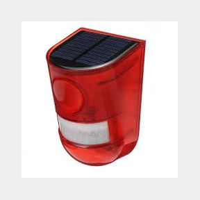 Outdoor Solar Powered Security Alarm Lamp With Motion Detector -Q-A223 - Outdoor Solar Powered Security- 51737/3260 AS A1