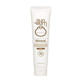 2 PK SUN BUM MINERAL SPF 30 TINTED SUNSCREEN FACE LOTION
