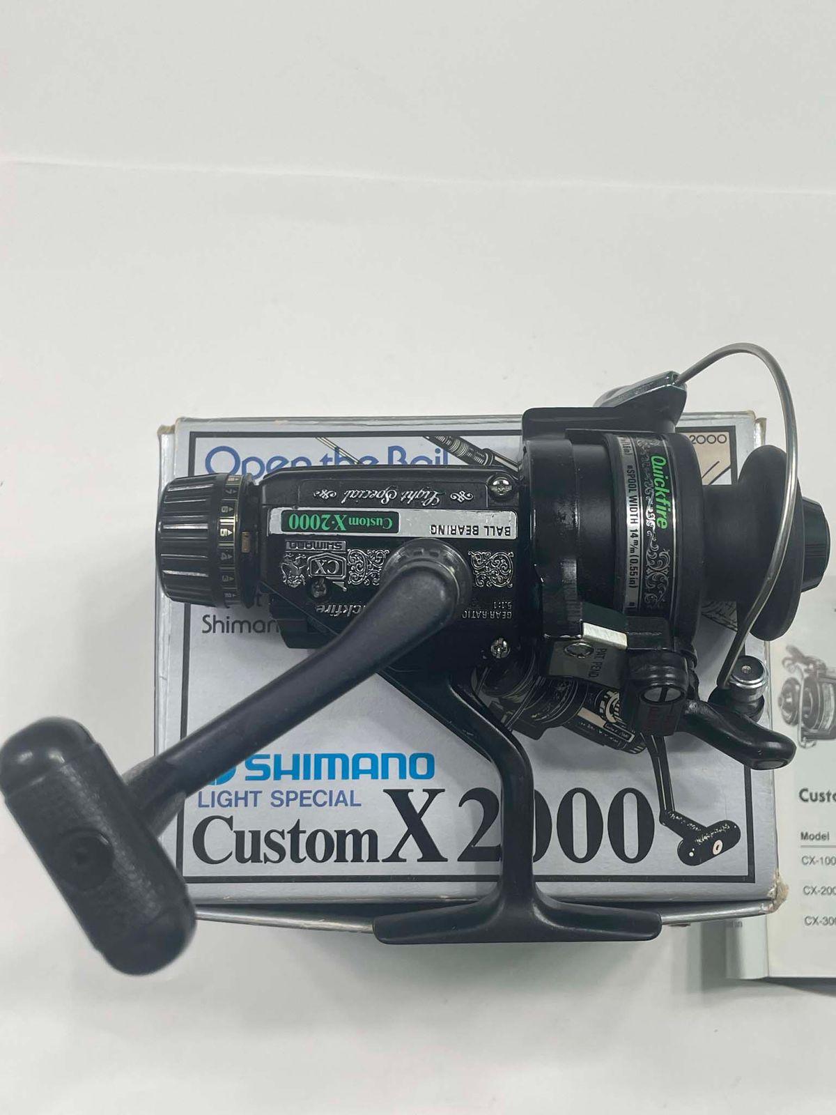 shimano custom x 2000 spinning reel
