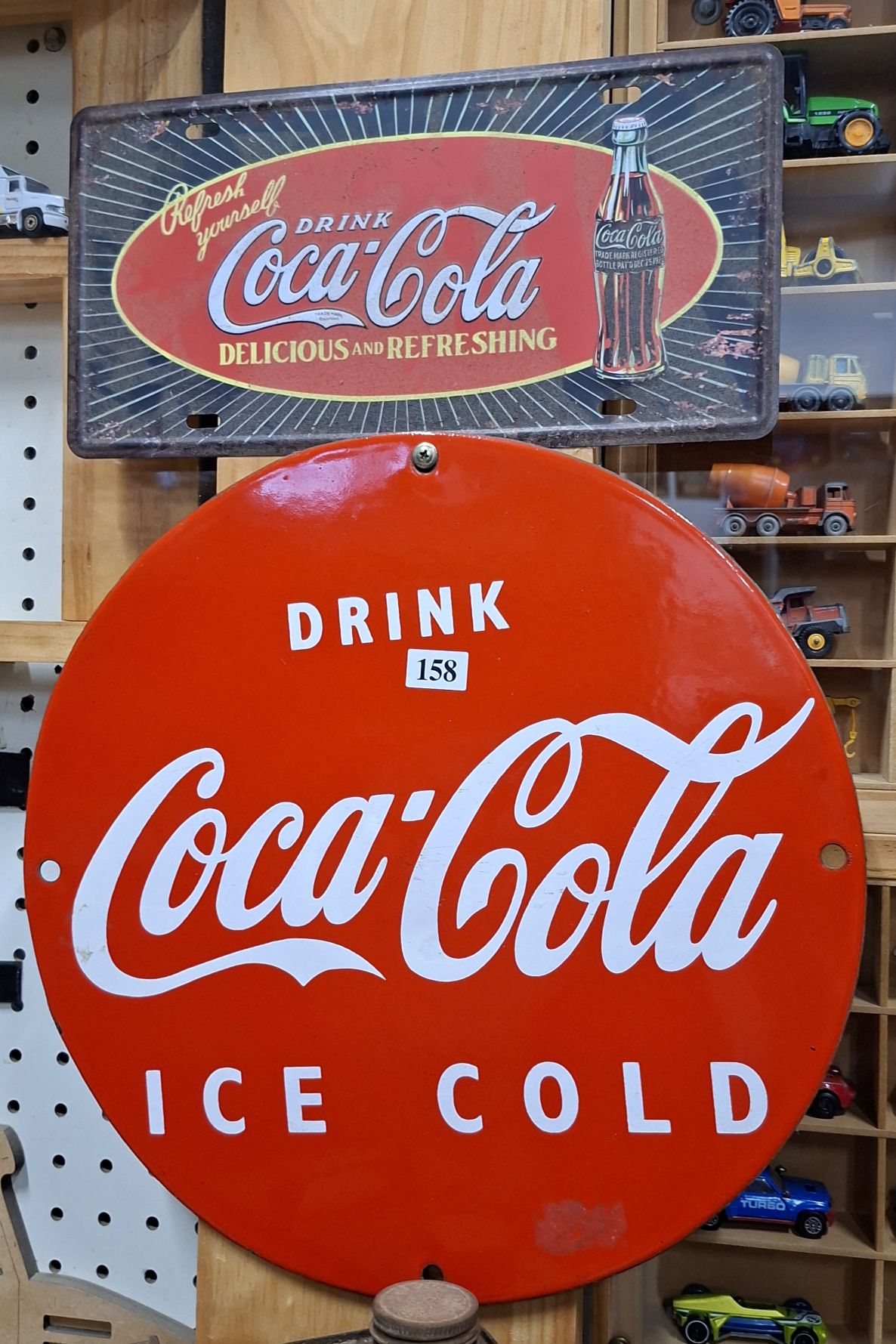 158 · COCA-COLA SIGNS