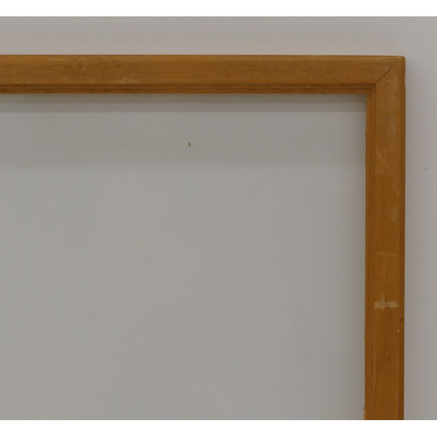 Skinny Wood Frame w/Glass Fits 13.5 x 16.25