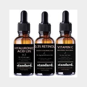 Hyaluronic Acid Vitamin C Retinol Serum Kit for all skin types- 51454/3049 (B5 S5)