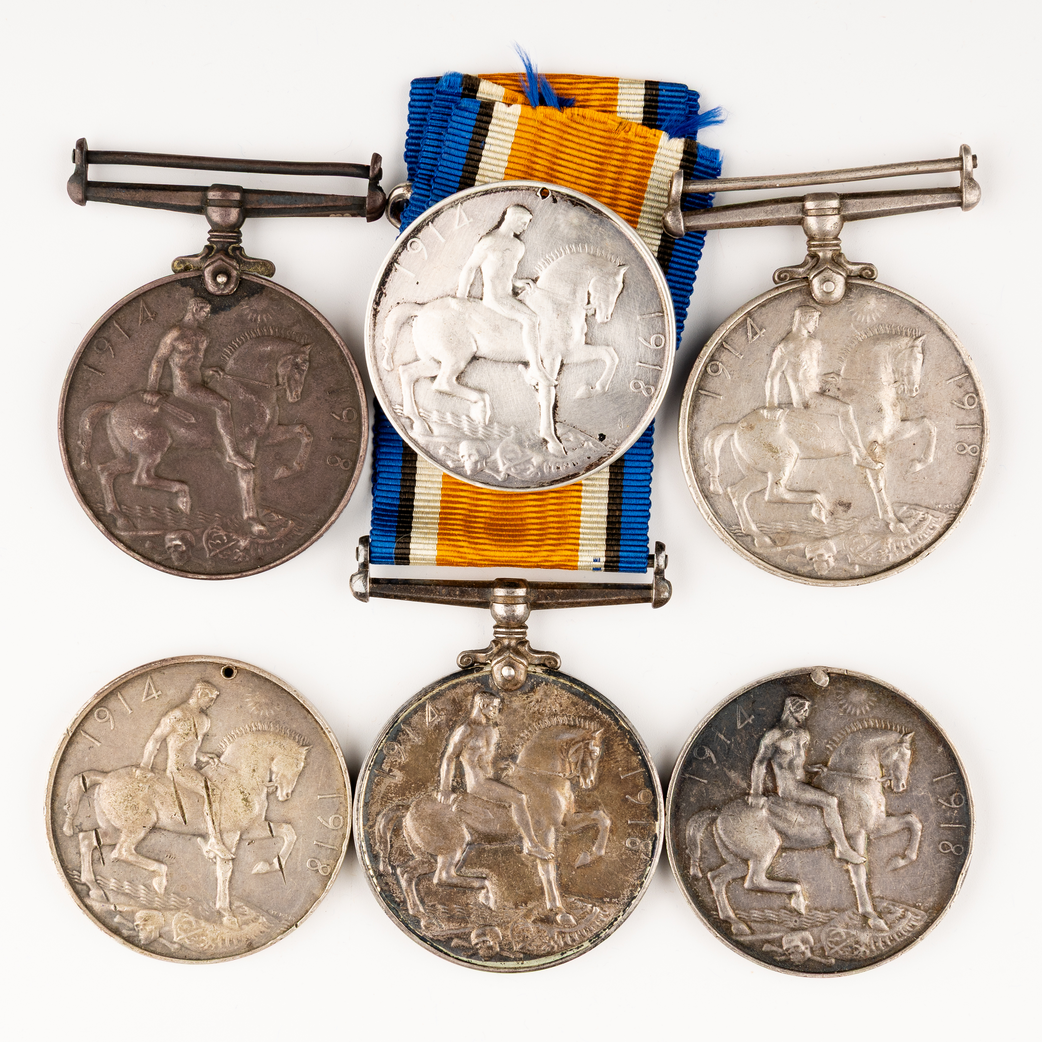 127 · British War Medal, 1914 - 1920,  G - F