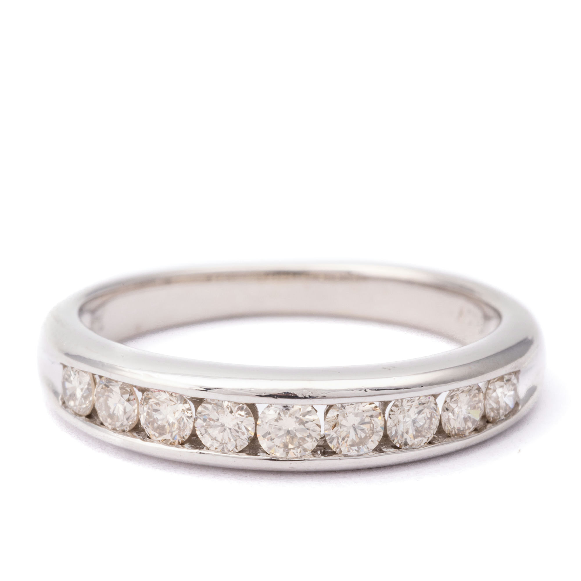 Diamond Band 9ct Gold,