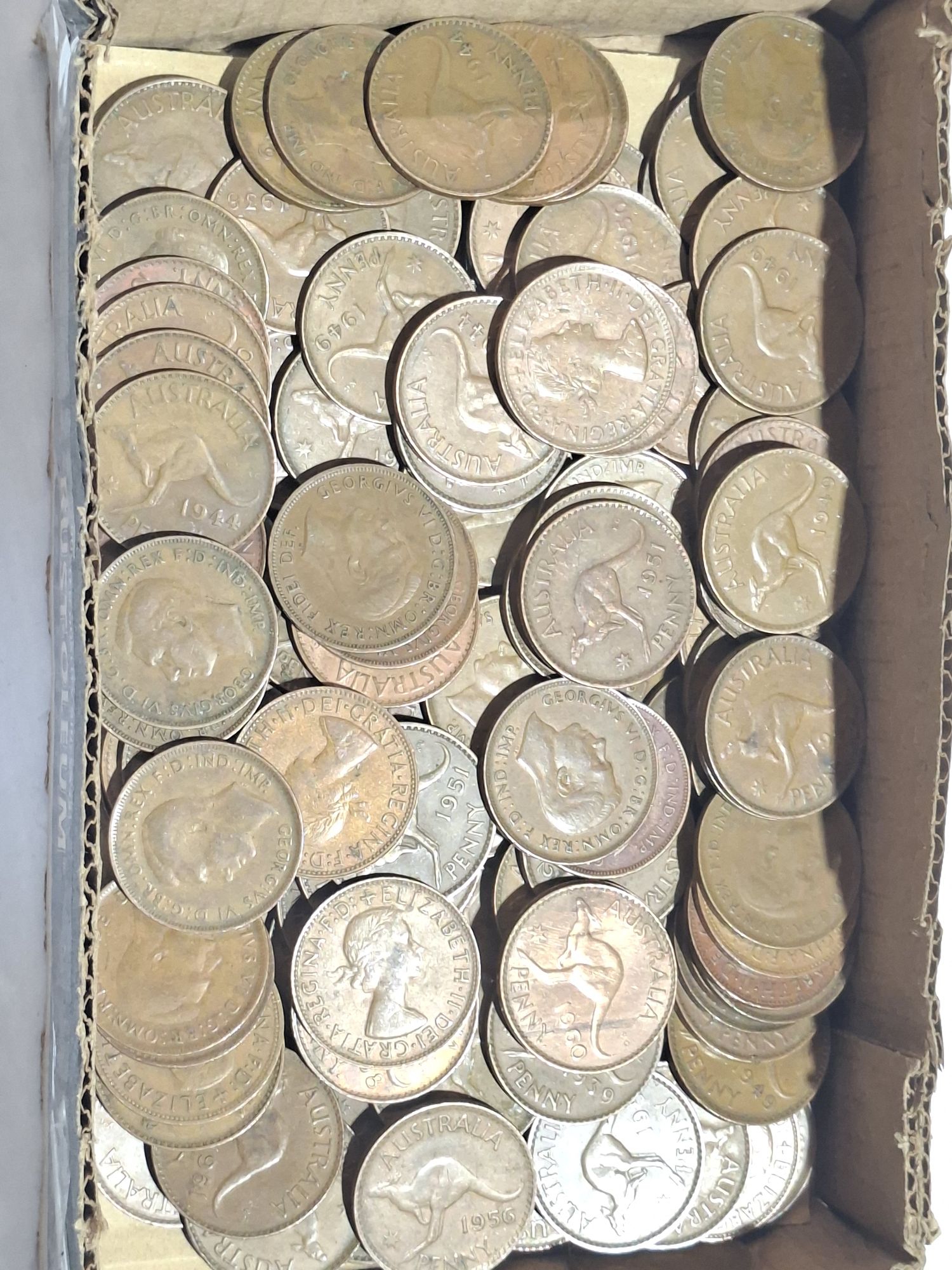Tray Of Coins