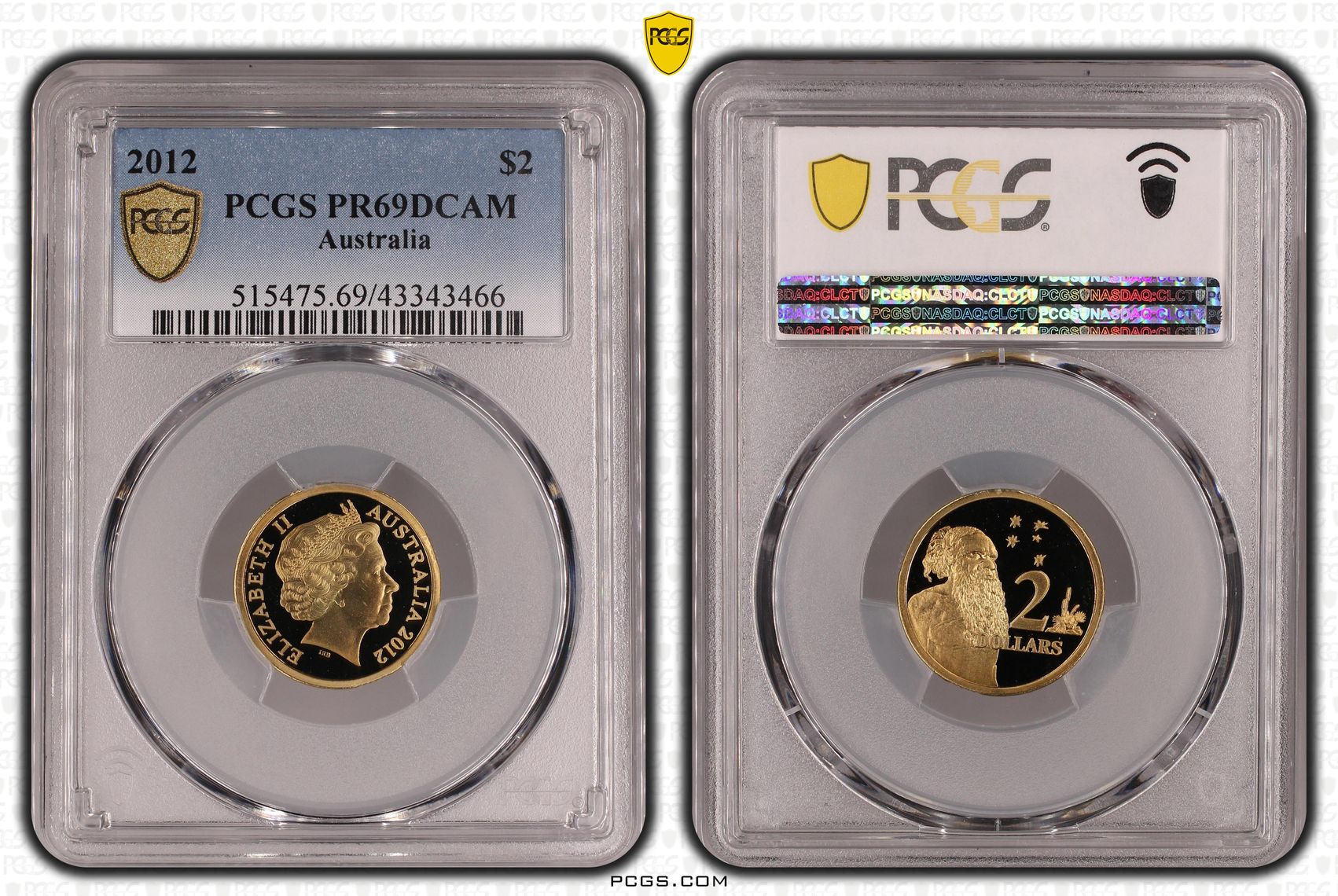 Two Dollar, 2012, PCGS PR69DCAM