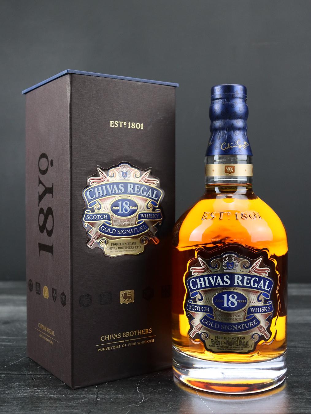 Chivas Regal 18 Year 'Gold Signature' Scotch Whisky